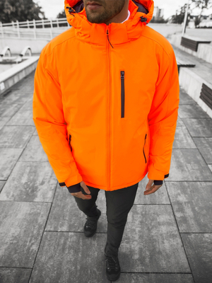 Men's Jacket - Orange OZONEE JS/HH011/48Z