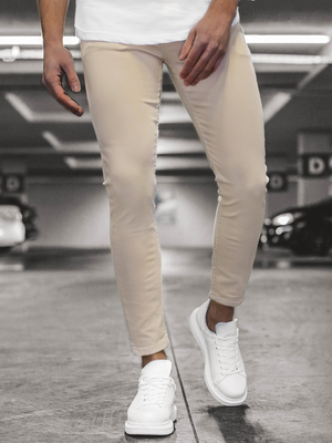 Men's Jeans - Beige/A OZONEE DP/583