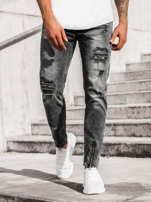 Men's Jeans - Black OZONEE G/1086