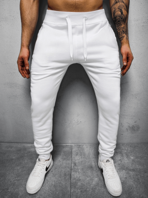 Men's Sweatpants - White OZONEE JS/XW01Z
