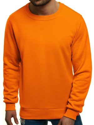 Men's Sweatshirt - Orange OZONEE JS/2001-10