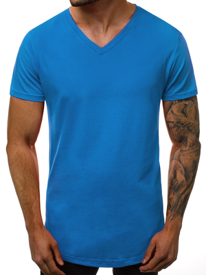 Men's T-Shirt - Blue OZONEE O/1210 