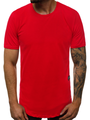 OZONEE B/181227 Men's T-Shirt - Red