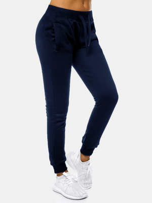Women's Sweatpants - Navy blue OZONEE JS/CK01