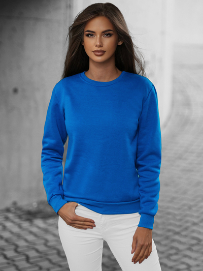 Women's Sweatshirt - Blue OZONEE JS/W01Z