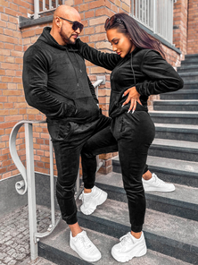 Matching couple tracksuits