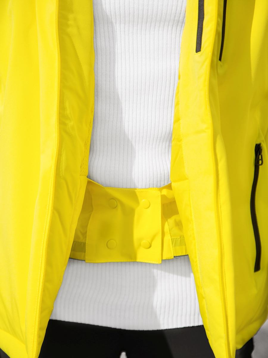 Men's Jacket Yellow OZONEE JS/HH011/26Z Men's Clothing Ozonee