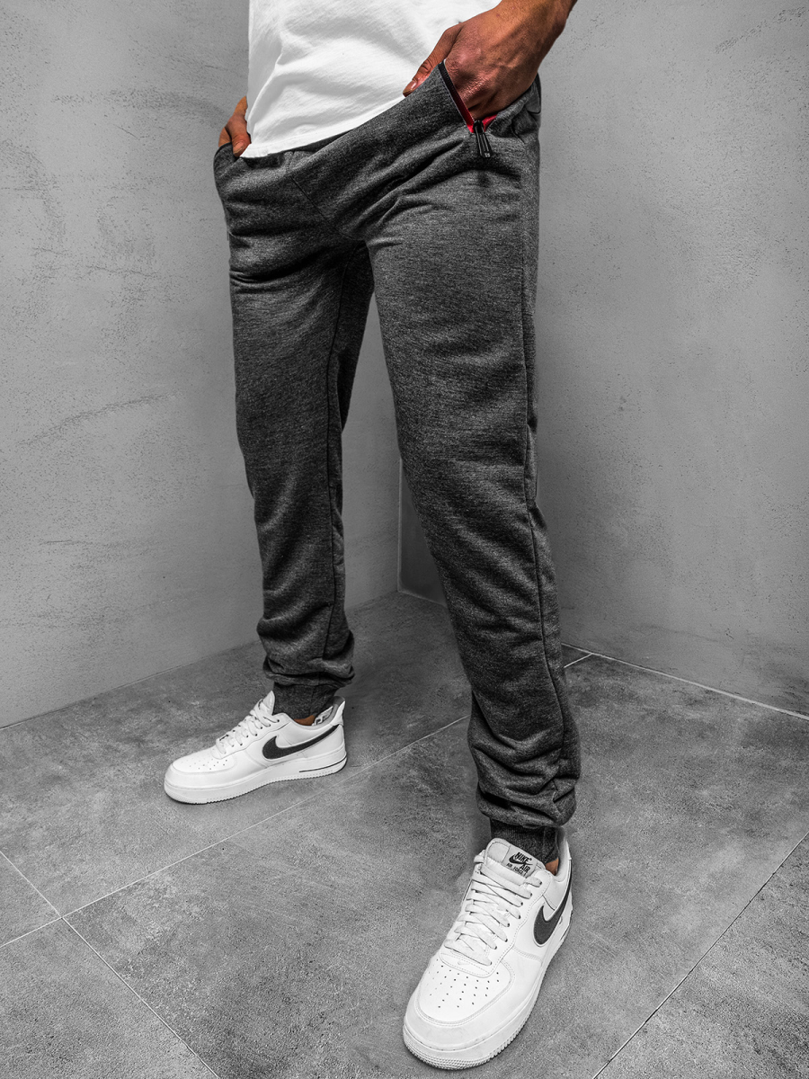 Men's Sweatpants - Dark Grey JS/XW007SZ - Men's Clothing | Ozonee