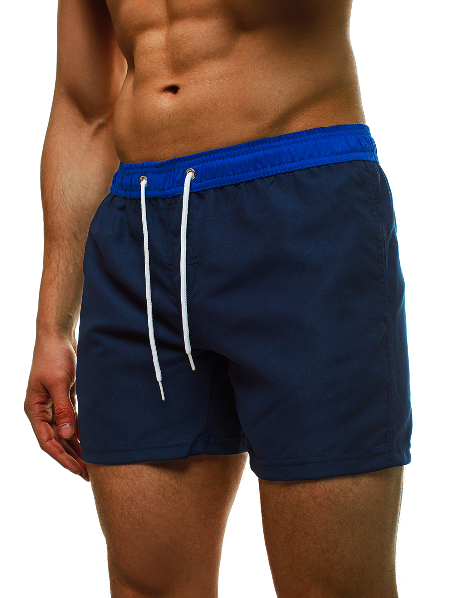 navy blue bikini shorts