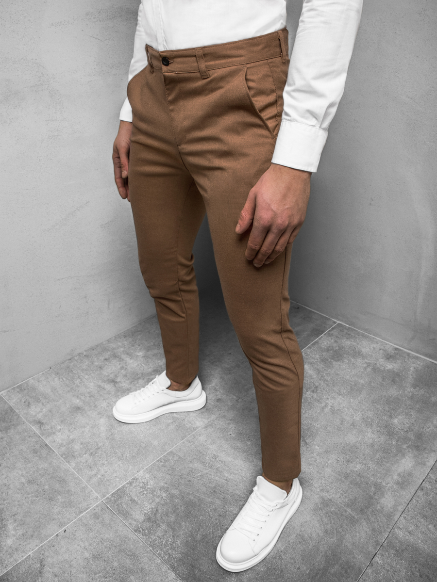 Camel corduroy trousers Soragna Capsule Collection  Made in Italy  Pini  Parma
