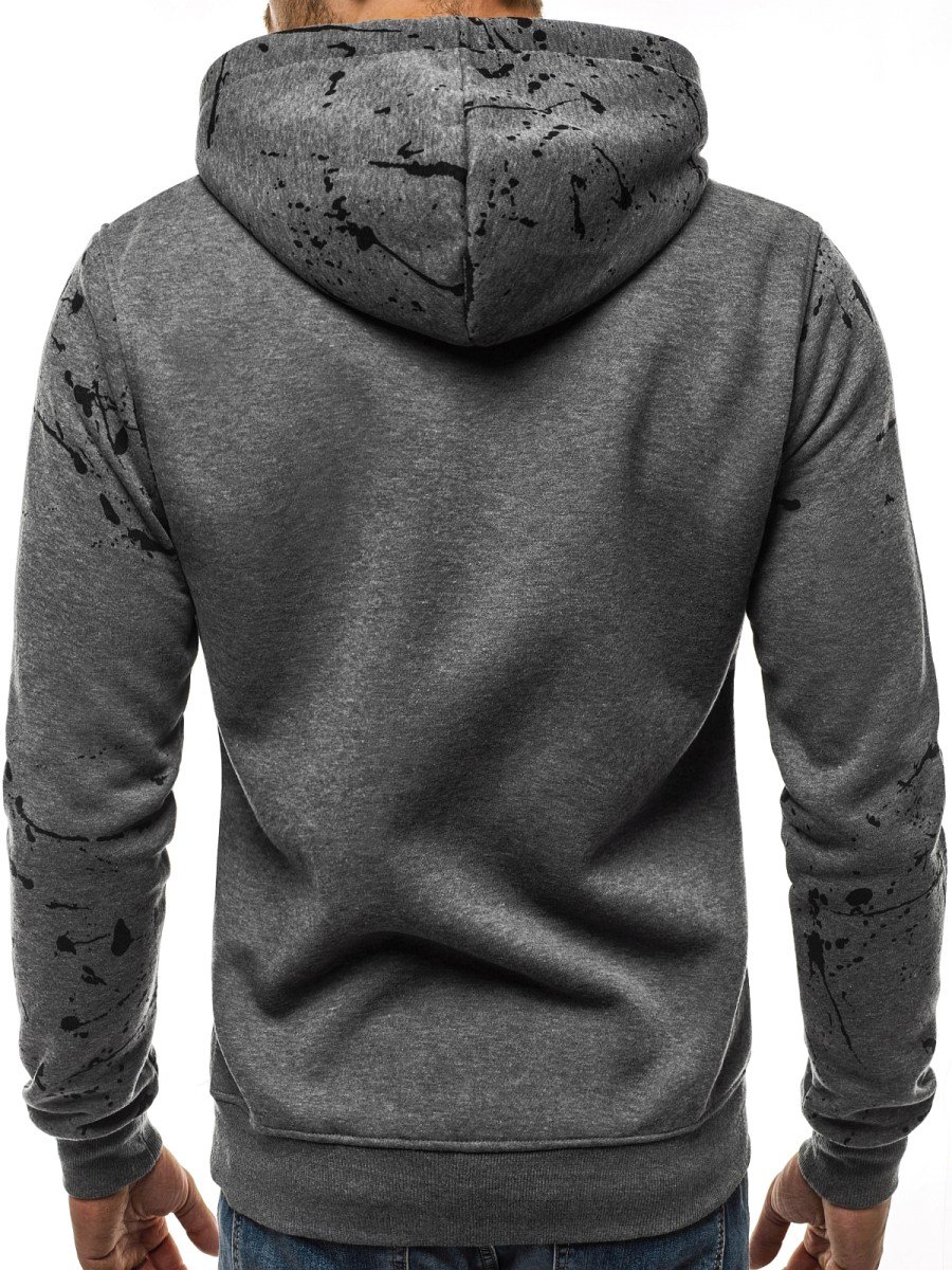 mens dark grey sweatshirt