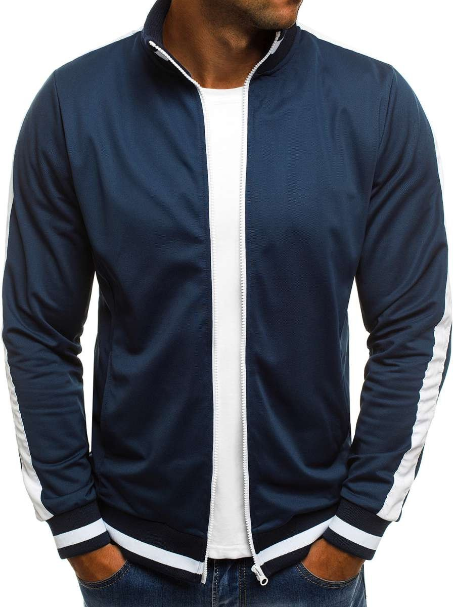 navy blue men's sweatshirt