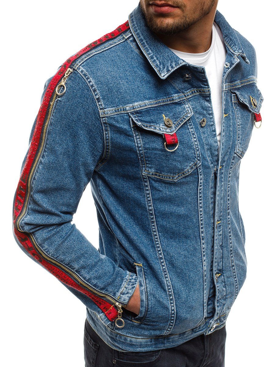 Featured image of post Denim Jacket Colors For Men : Plus size military bomber denim jacket for men&#039;s winter fashionable coat 3 color.