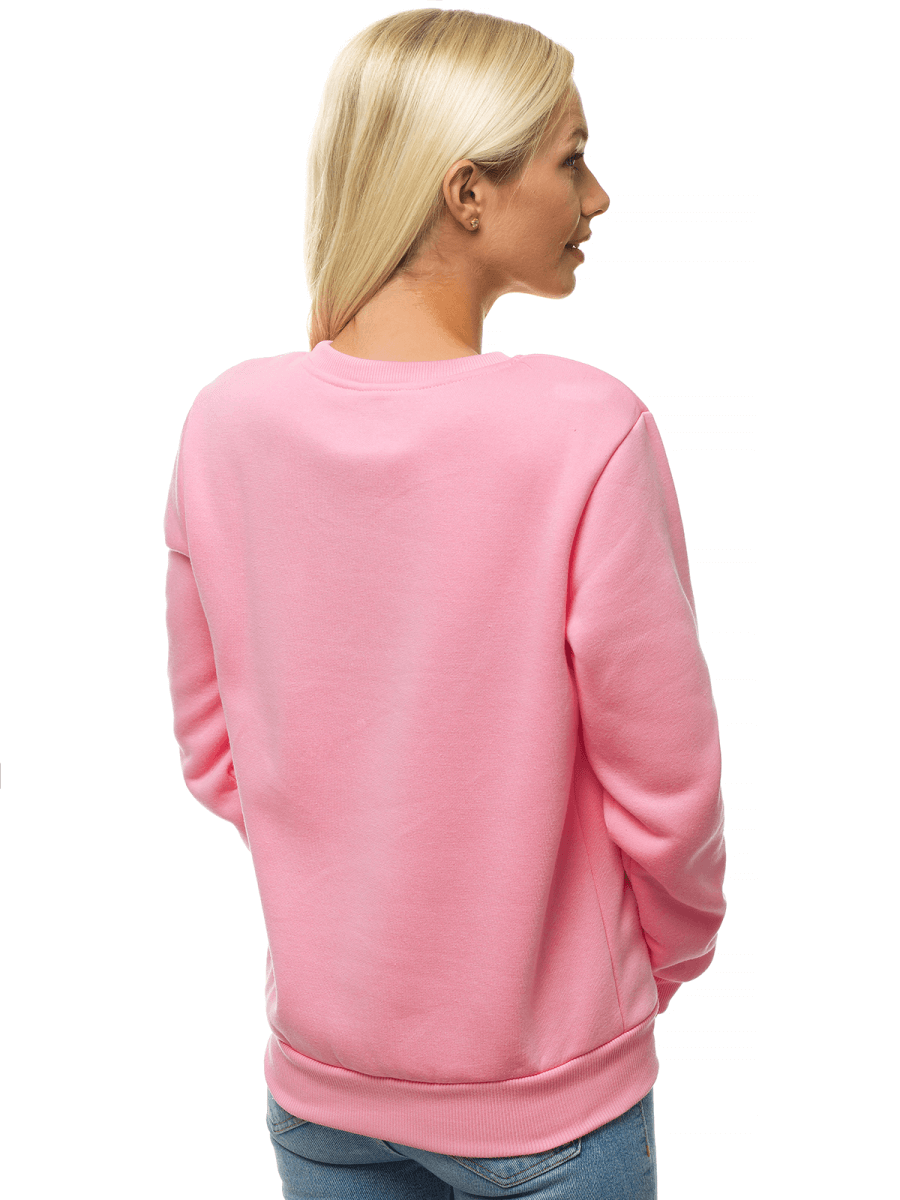 pastel pink pullover