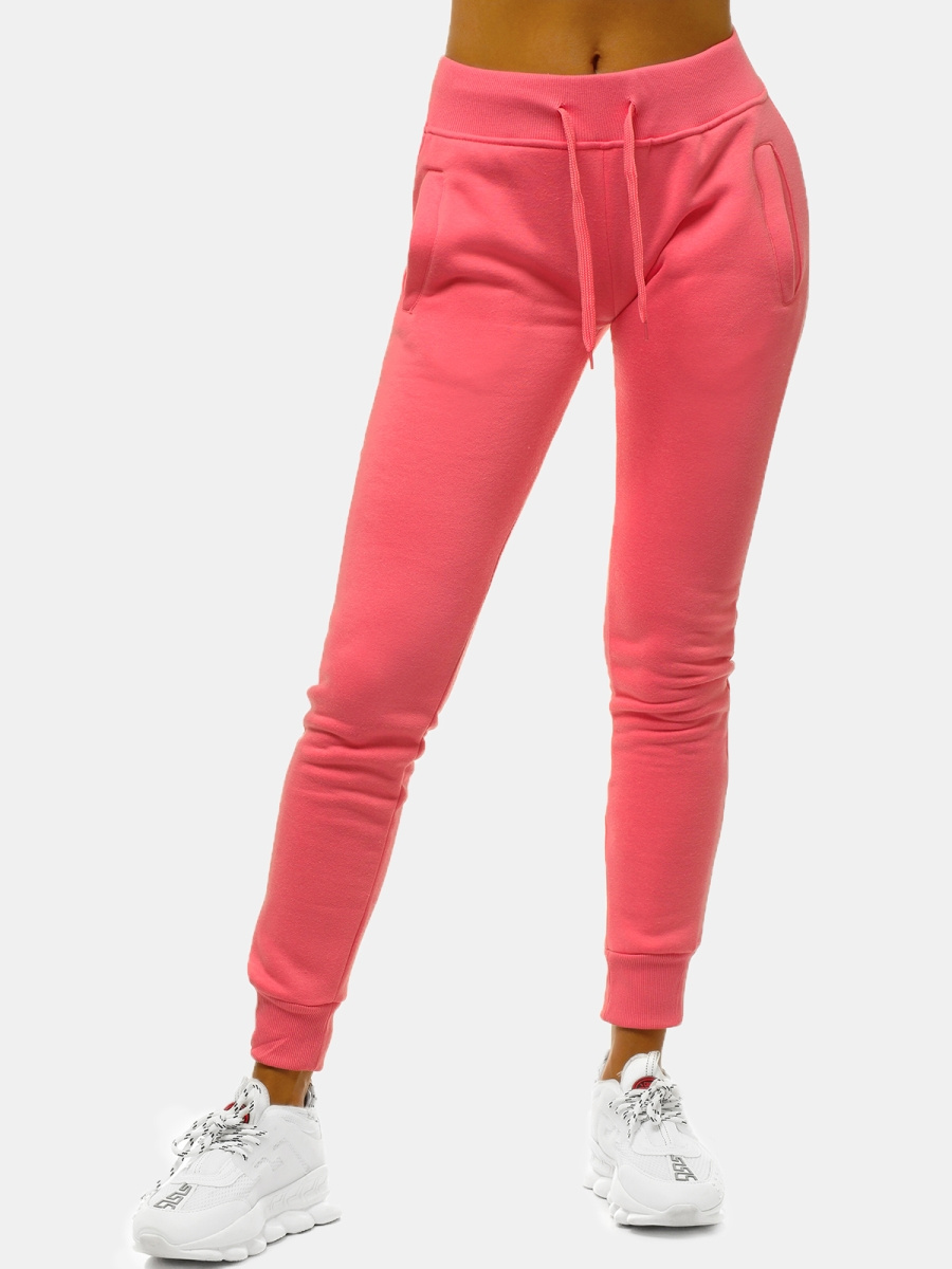 coral sweatpants