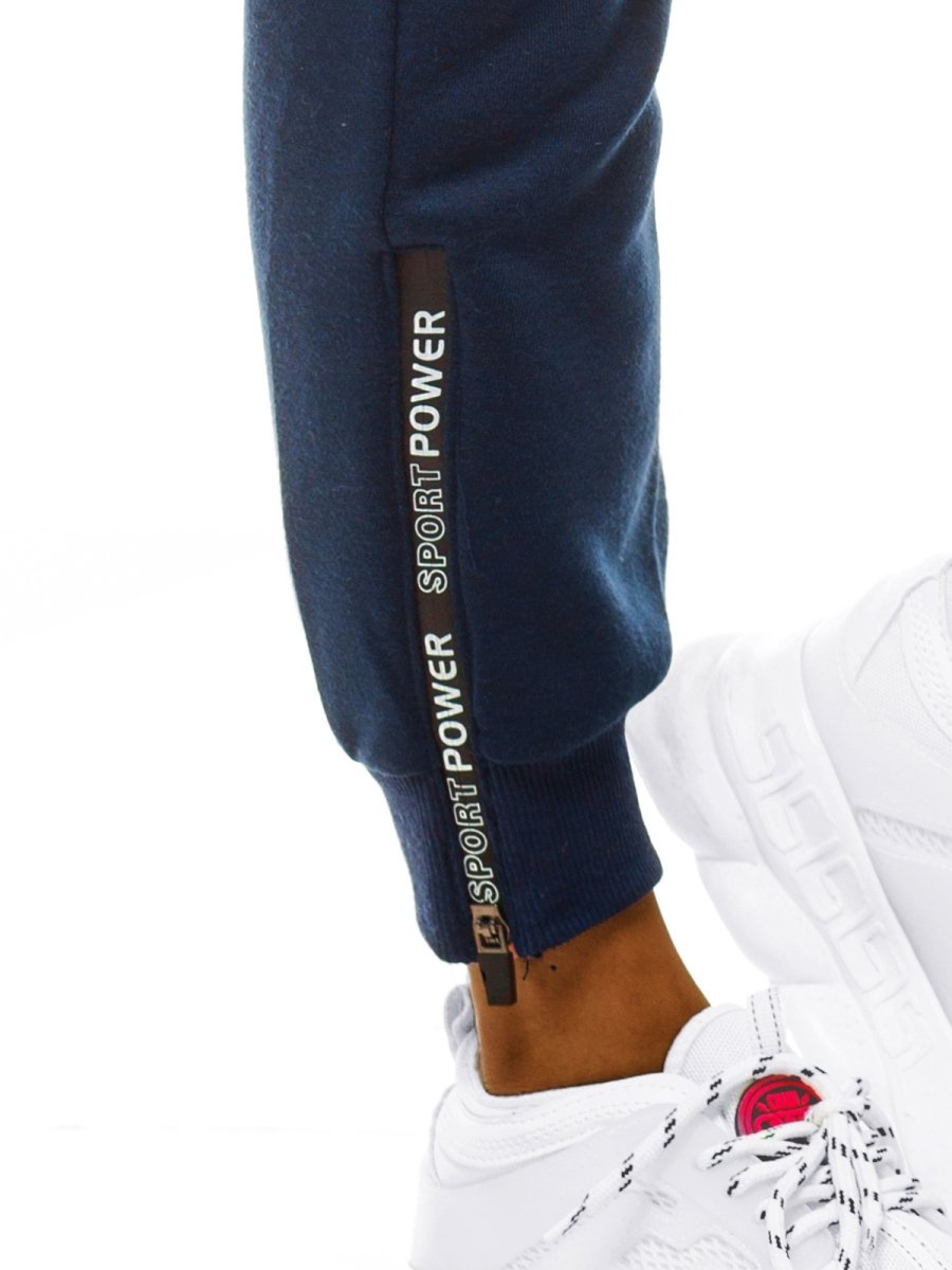 Women's Sweatpants Navy blue OZONEE JS/KSW5001 Men's Clothing Ozonee