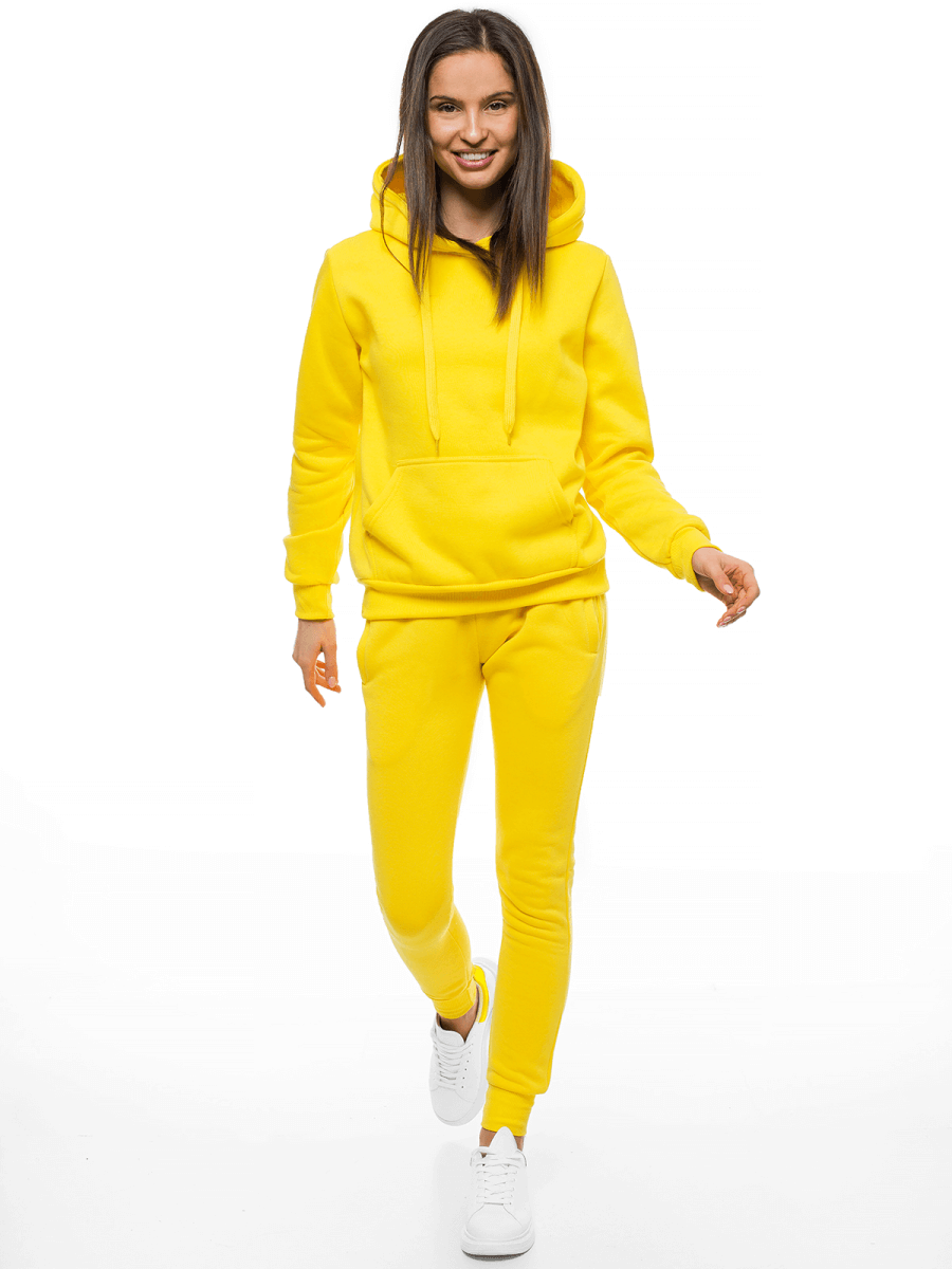 Yellow sale tracksuit womens