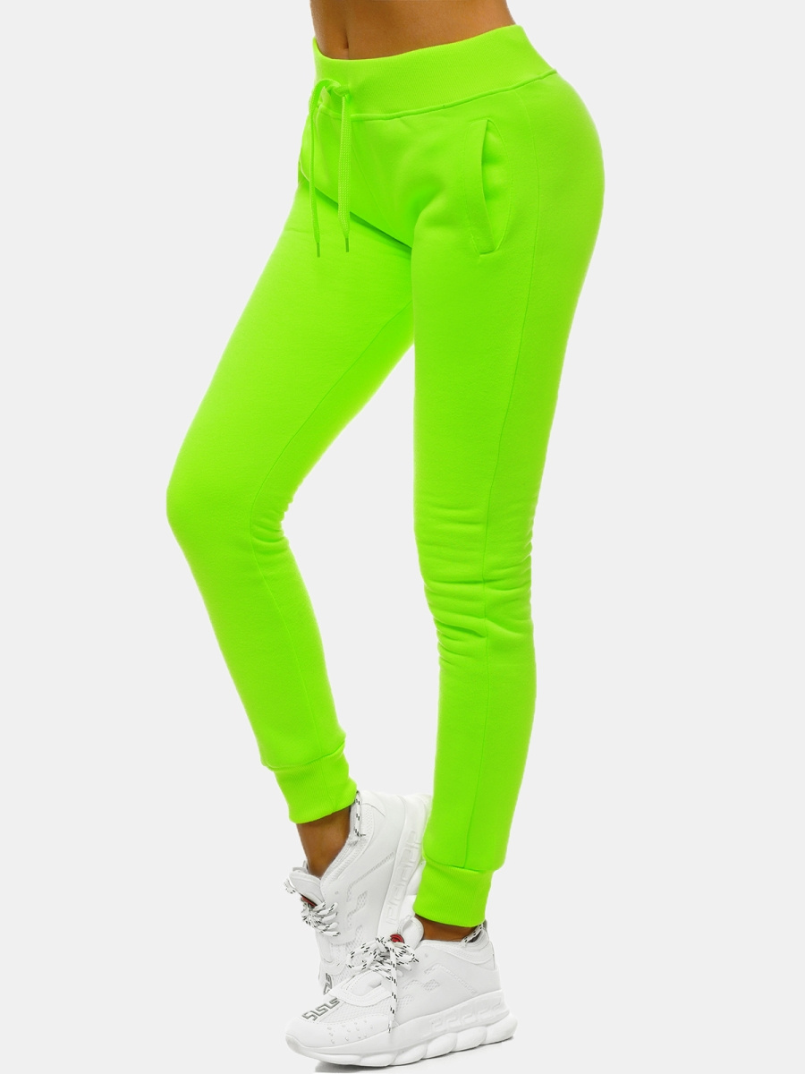 Neon Green Jogger Pant For Women –