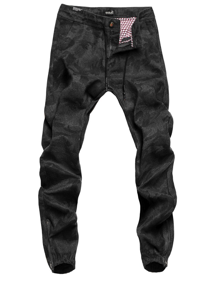 XZX-STAR 8739 Men's Pants - Dark grey - Men's Clothing | Ozonee