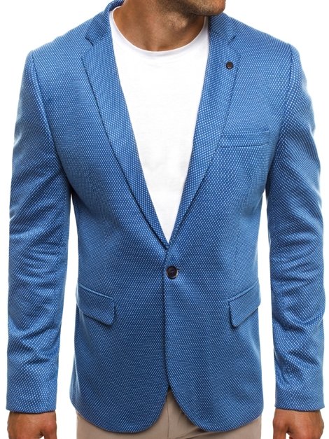 BLACK ROCK 022 Men's Suit Jacket - Light Blue