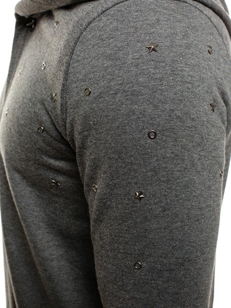 BREEZY 171373 Men's Sweatshirt - Dark grey