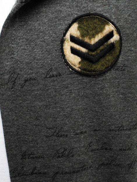 BREEZY 171387 Men's Sweatshirt - Dark grey