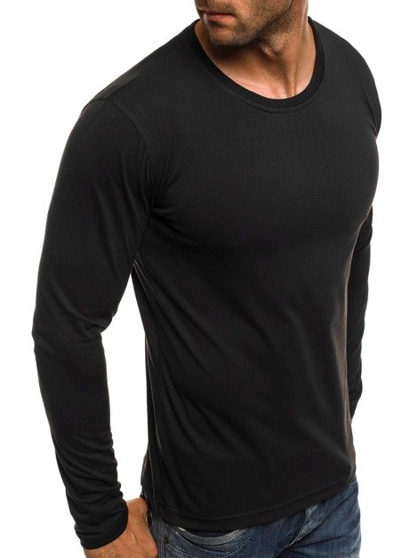 J.STYLE 2088 Men's Long Sleeve T-Shirt - Black