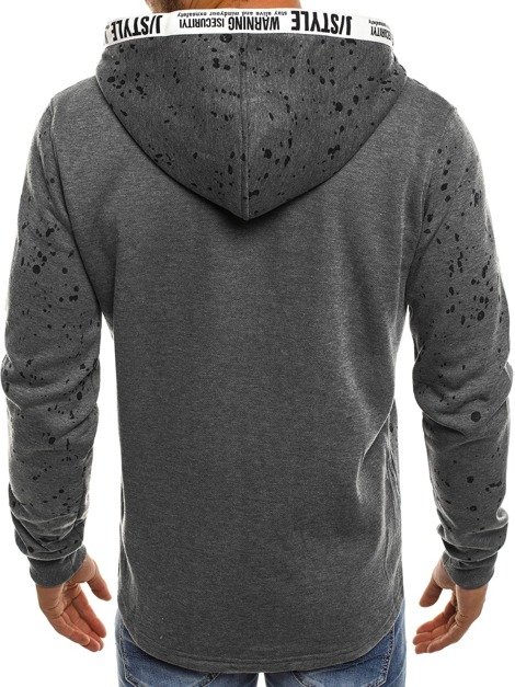 J.STYLE DD128 Men's Sweatshirt - Dark grey