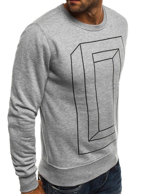 J.STYLE J55 Men's Sweatshirt - Grey