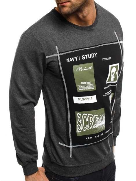 MACHINIST 11 Men's Sweatshirt - Dark grey