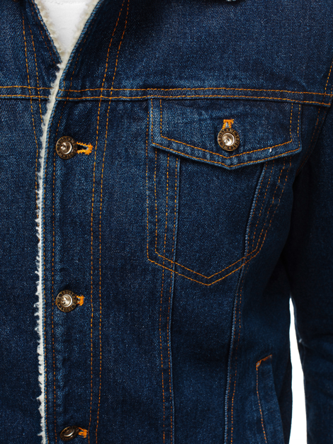 Men's Denim Jacket - Blue OZONEE JB/JP1109 