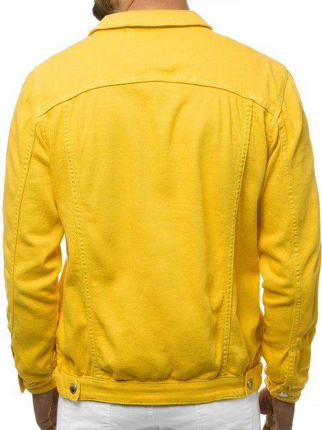 Men's Denim Jacket - Yellow OZONEE G/620