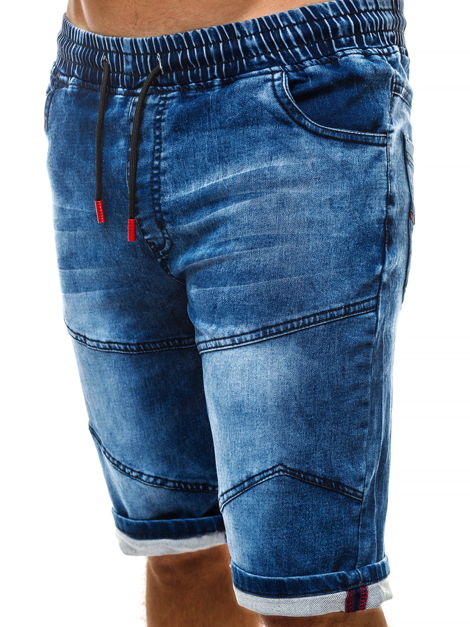 Men's Denim Shorts Blue OZONEE RF/HY331