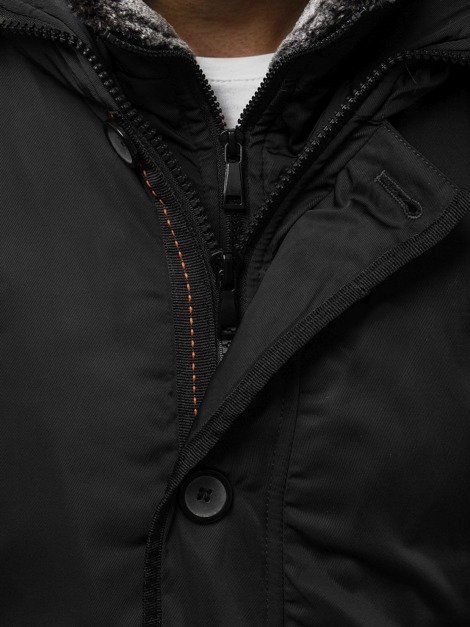 Men's Jacket - Black OZONEE JB/1067