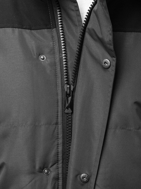 Men's Jacket - Dark grey OZONEE JS/HS201820