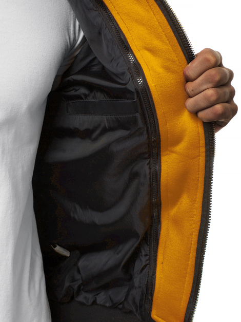 Men's Jacket - black-yellow OZONEE N/6132Z