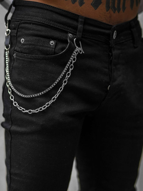 Men's Jeans - Black OZONEE E/5608/01