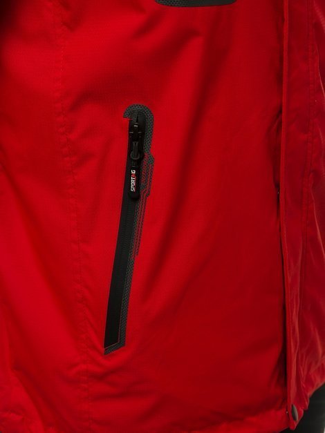 Men's Light Jacket - Red OZONEE MG/2515