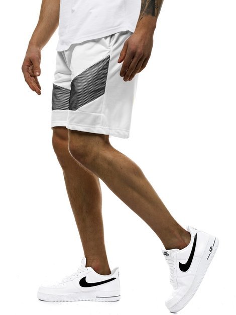 Men's Shorts - White JS/KS2503