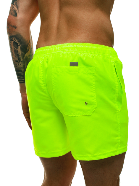 Men's Shorts - Yellow-neon OZONEE ST002-10