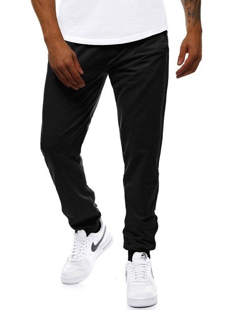 Men's Sweatpants - Black OZONEE JS/HH02