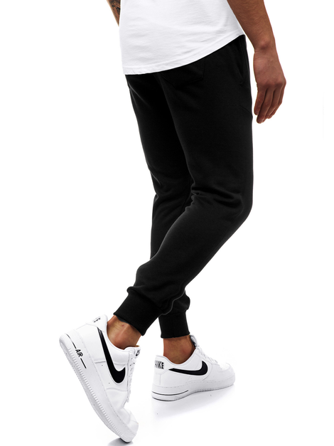 Men's Sweatpants - Black-White G/11129