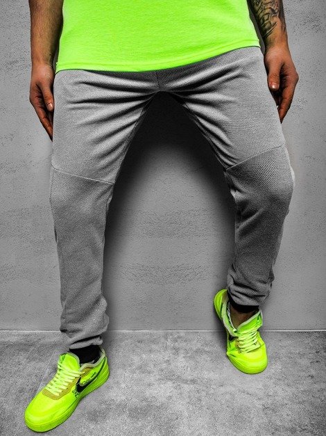 Men's Sweatpants - Grey OZONEE JS/AM90Z