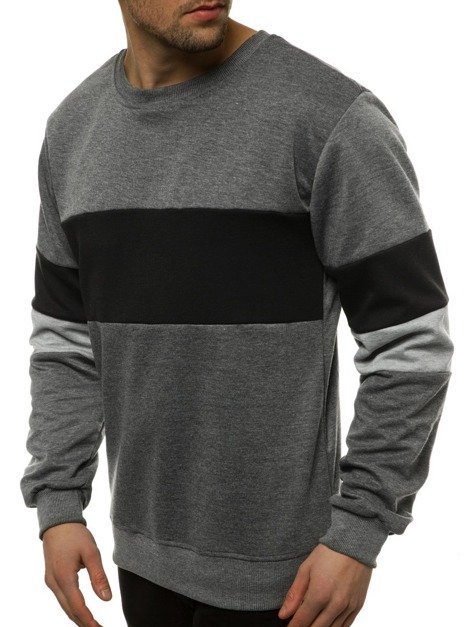 Men's Sweatshirt - Anthracite OZONEE JS/JZ11039