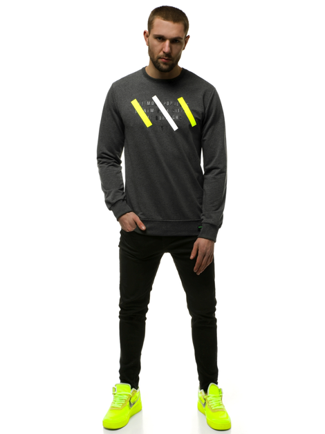 Men's Sweatshirt - Anthracite OZONEE MACH/2105