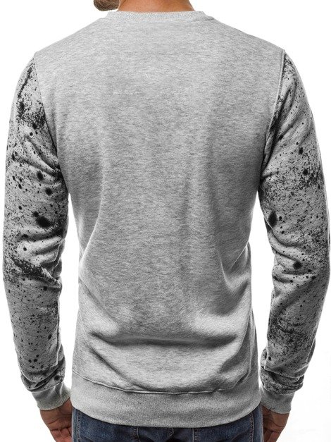 Men's Sweatshirt - Grey OZONEE JS/DD261