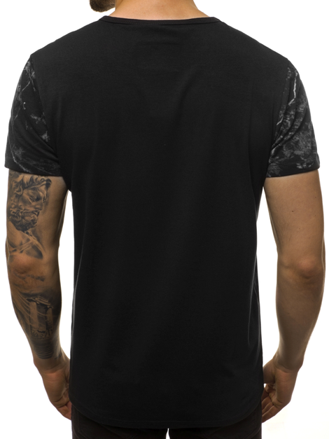 Men's T-Shirt - Black OZONEE JS/SS10921