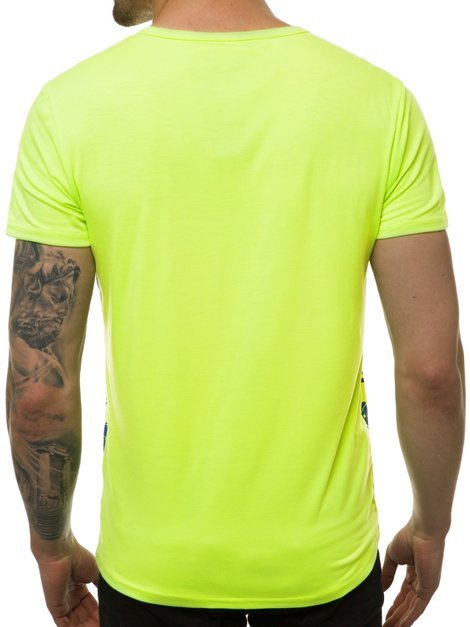 Men's T-Shirt - Green OZONEE JS/SS10963