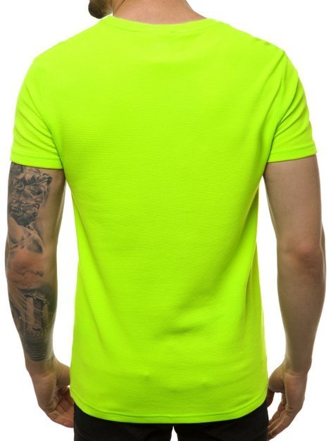 Men's T-Shirt - Green-neon OZONEE MACH/M1193