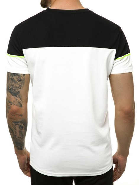 Men's T-Shirt - White OZONEE JS/SS11002